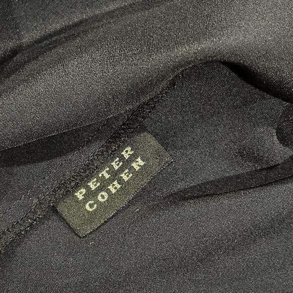 Peter Cohen Silk Blouse sz L - Picture 7 of 8